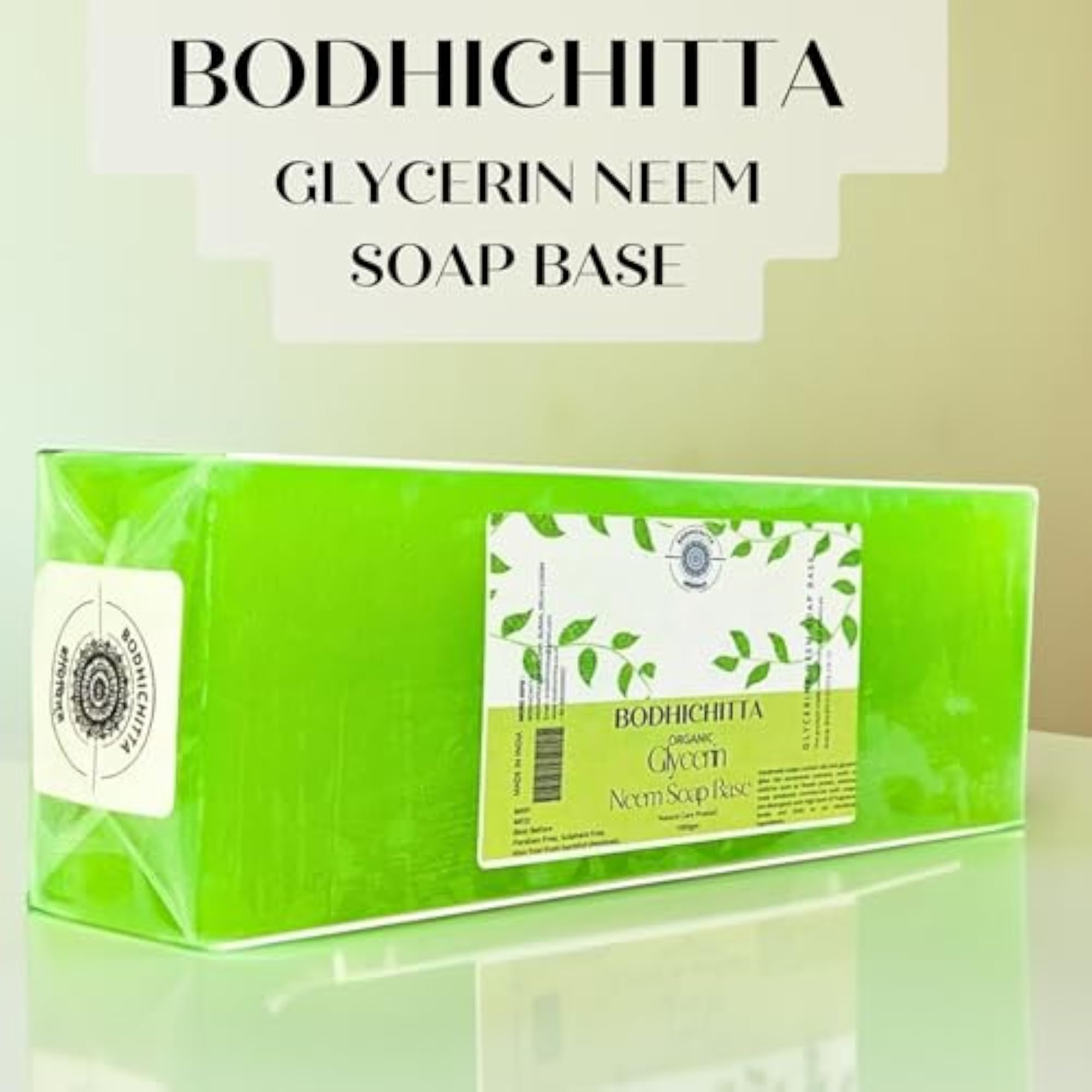 Neem Glycerin Soap Base, 100% Pure Organic, 1kg