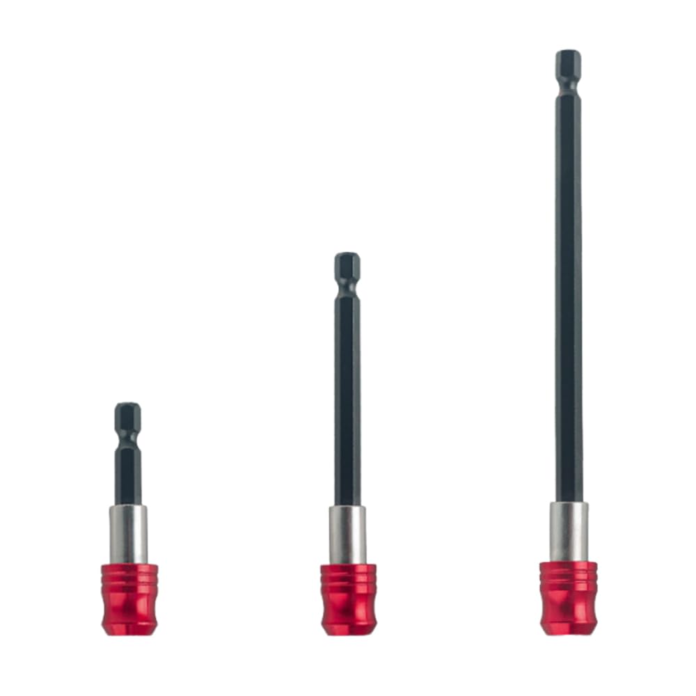 3 Pcs Drill Extension Bit Holder Set, 2.4", 4", 6" Long Drill Bit Extenders