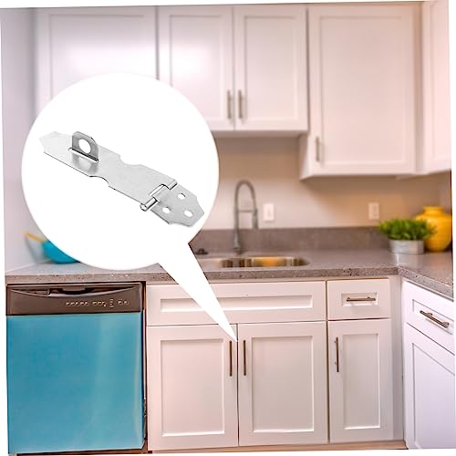 Image of DOITOOL 20pcs Stainless Steel Hasp Latch Lock Heavy Duty Door Hooks for Cabinet Doors Safety Cabinet Locks