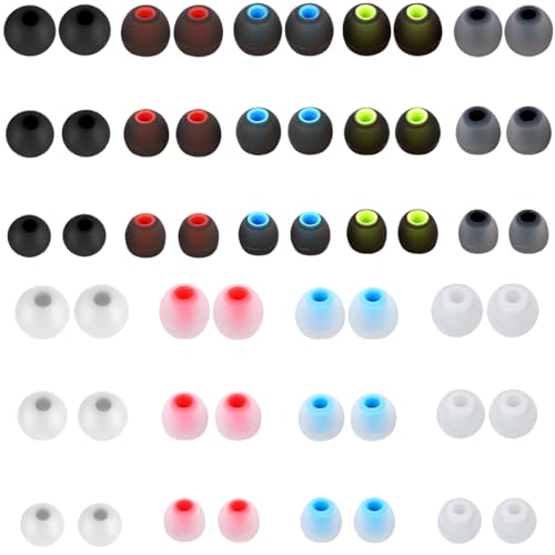 HUGJEPTTY Earbud Replacement Tips 54Pcs S+M+L，Ear Bud...