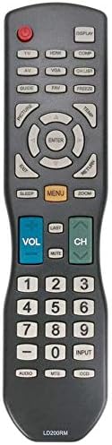 Smartby New Apex LED LCD TV Remote Control LD200RM LD220RM LD4088RM for These Models: JE3708 LD 3249 LD3288 LD4077 LD4088 LD4688 LE 3212 LE40H88 LE4012 LE4612 LE3242 LD4088 LE5043