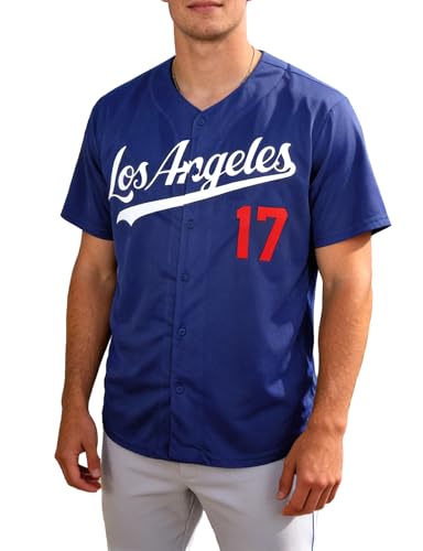 Camiseta de béisbol para hombre con números y letras impresas miniatura 2