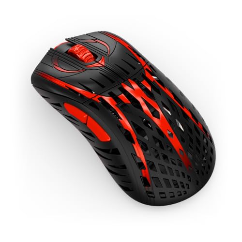 Image of PWNAGE Stormbreaker v3 Wireless Magnesium Gaming Mouse 8kHz - 50grams Ultralight Esports Pro Gamer Flawless Professional PAW3950 Xero Optical Sensor 36,000 DPI - 100% PTFE Skates Ergo -Bloodline