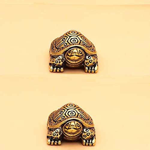 Figura Decorativa de Tortuga de Latón (2 unidades) miniatura 5