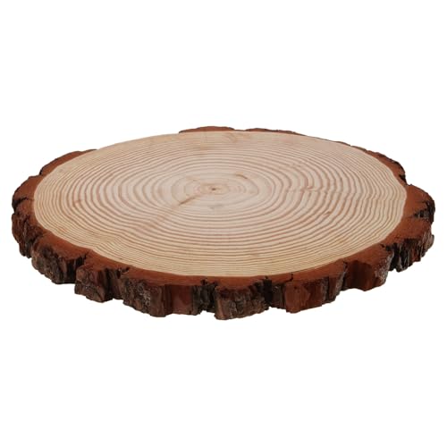 Pavés de jardin ronds 30 cm en bois pour aménagement de chemins