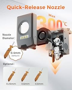 FLASHFORGE AD5X Multi-Color 3D Printer 4 Colors with IFS, Fully Auto Leveling FDM 3D Printer with Max 600mm/s High Speed Printing and Max 300°C Nozzle, Large Printing Size 220 * 220 * 220mm — photo 5 of 6