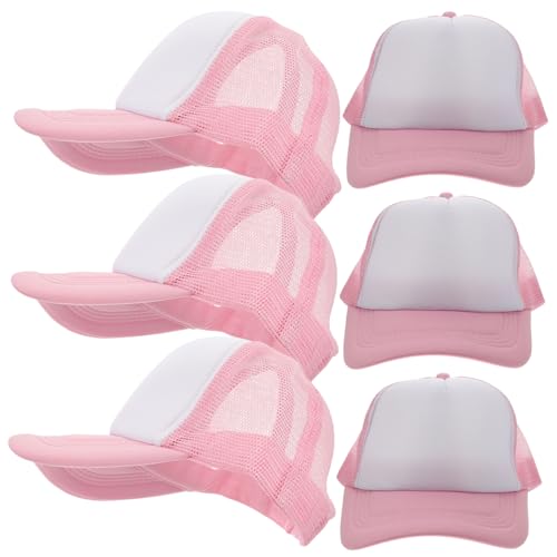 Casquette rose en maille pour les activités de plein air et les loisirs d'été