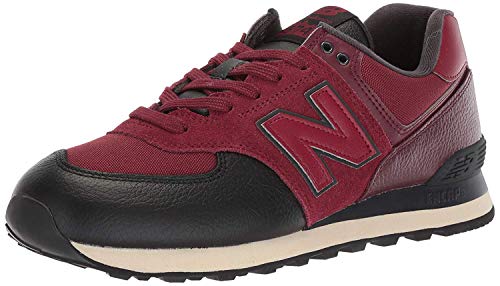 Image of New Balance Men's 574 V2 Low Hiker Sneaker, Burgundy /Burgundy, 18 W