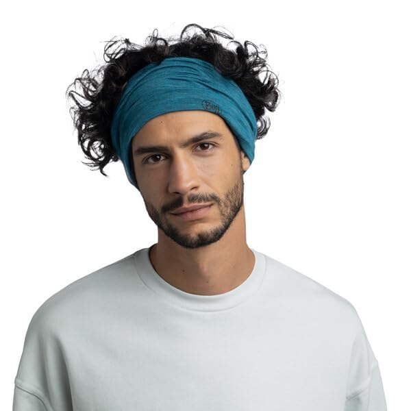 Image of Buff Lightweight Merino Wool Neck Gaiter, 100% Ethically Sourced Wool,Versatile, Temperature Regulating Face Mask