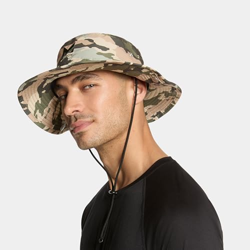 Image of MISSION Cooling Bucket Hat - Unisex Wide-Brim Hat for Men & Women - Lightweight, Foldable & Durable - Cools Up to 2 Hours