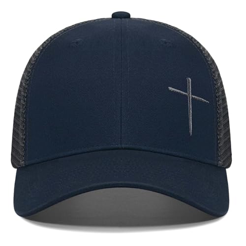 Image of Christian Hats for Men Women,Jesus Cross Hat Christian Religious Gifts for Birthday /Christmas