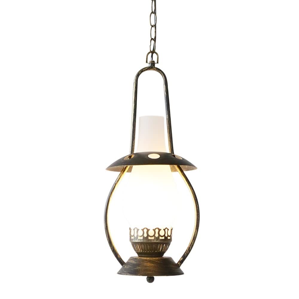 Lámpara colgante vintage de hierro con cabezal ajustable estilo retro