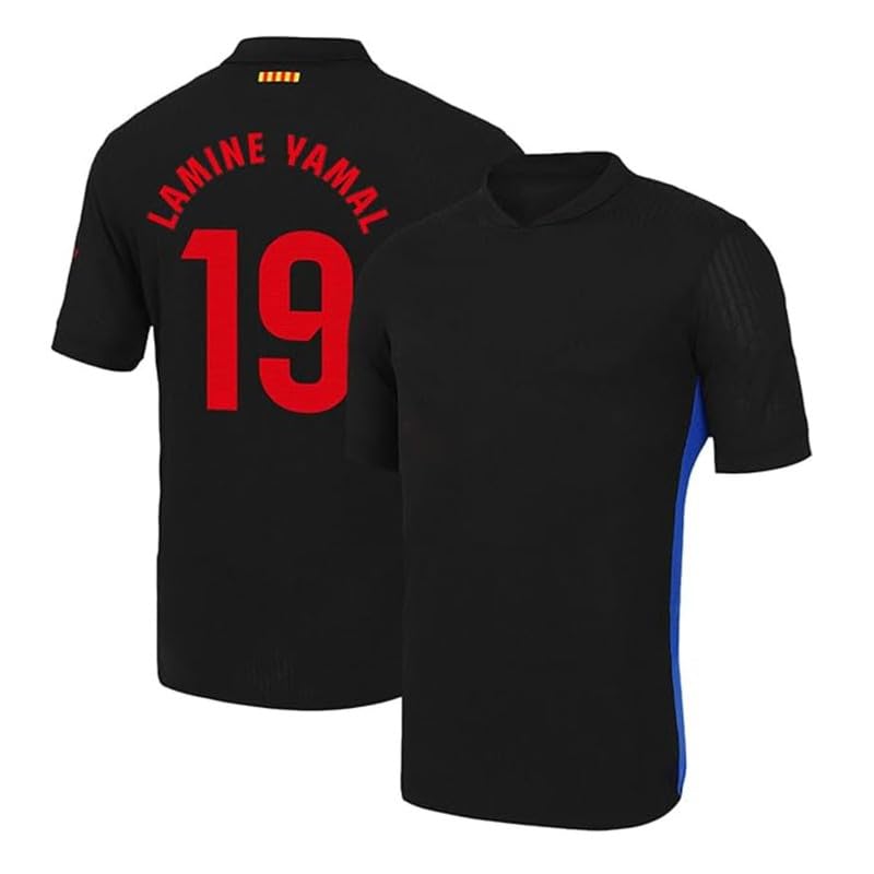 PRIVICLamine Yamal 19 Baarce Jersey Away Tshirt 2024/25 for Boys and Men