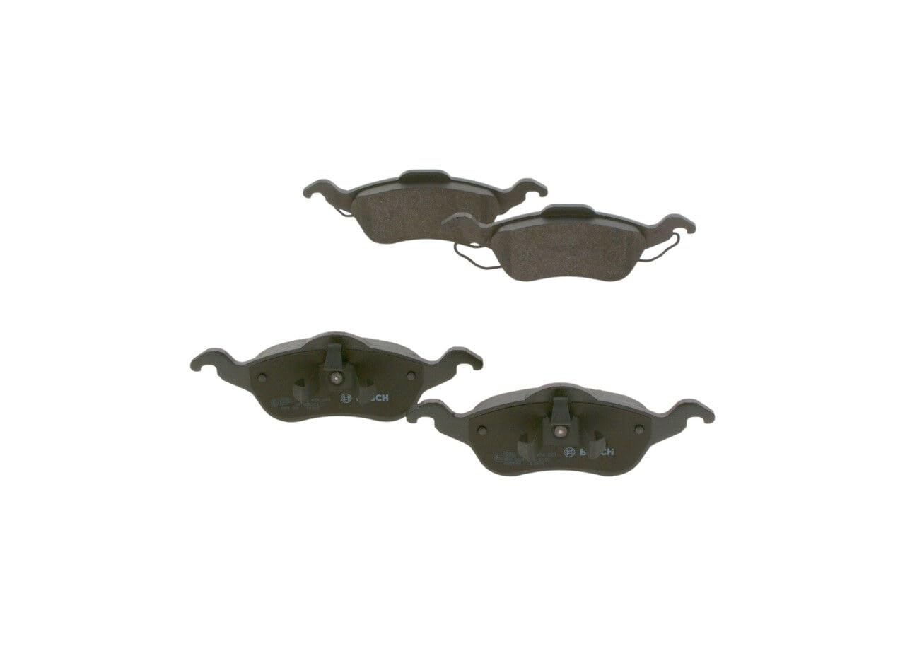 Bosch BP1196 - Plaquettes de Frein Avant pour Voiture - Qualité Bosch - Réduction du Bruit et de la Poussière - Certifié ECE-​R90 - Sans Cuivre - Jeu de 4 Plaquettes
