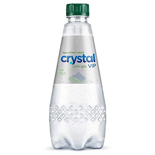 Água Mineral Crystal Vip Com Gás Pet 350 ml