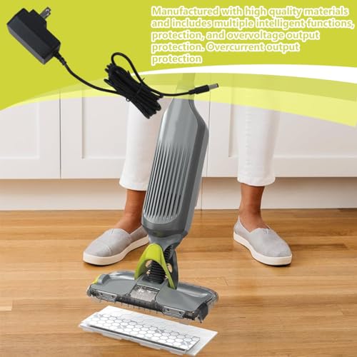 Adaptador de corriente compatible para Shark Vacmop VM200 miniatura 5