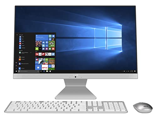 ASUS Vivo AiO V241EAK-WA009W Ordinateur de Bureau Tout-en-Un 23,8' Full HD Core i5-1135G7, 16 Go RAM, 512 Go SSD, Iris XE Graphics, Windows 11 Home Blanc