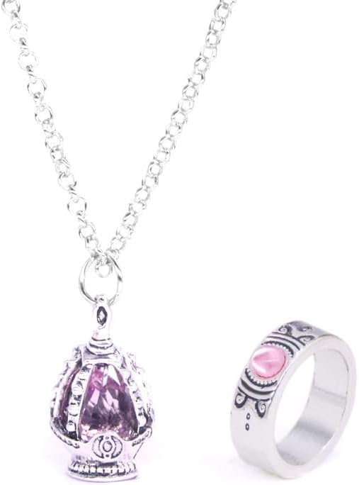 Magical Girl MadokaMagica Soul Stone Soul Gem Ring Necklace Keychain Cosplay Accessory Goods for Photography Souvenir Gift