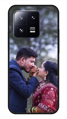 Image of NDCOM for Customised Xiaomi 13 Pro Back Cover | Luxury Xiaomi 13 Pro Phone Case | 13 Pro Mobile Cover DIY Personalised Photo Design | Customized Gift Custom Text Name Printed Glass Case