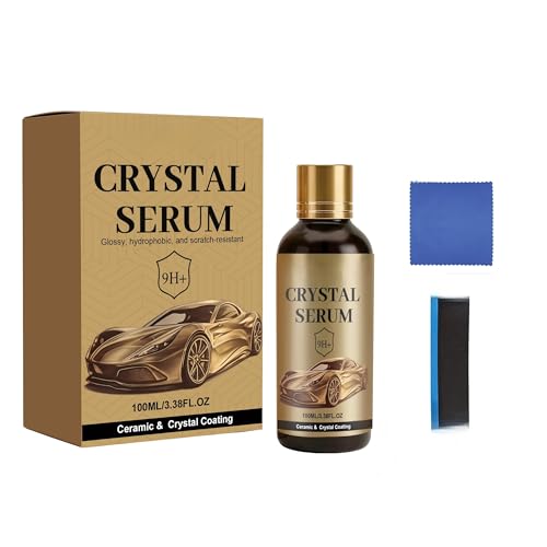 COPFASTOK 100ML Graphene Ceramic Coating for PTZ Crystal Serum Cars Advanced 9H Protective Coating for Auto Detailing High Gloss & Hydrophobic Finish