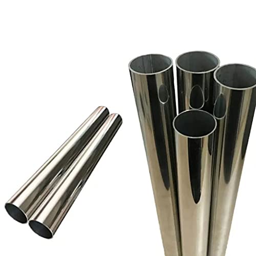 ACVACV Kit de 1 Tubo Recto de Acero Inoxidable de 2 Pulgadas for proyectos de Bricolaje.(76mmx400mm)