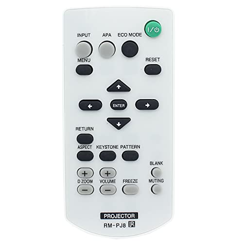 Rm-Pj8 Replacement Remote Control For Sony Vpl-Ch375 Vpl-Cx236 Vpl-Dx140 Vpl-Dw125 Vpl-Dx126 Vpl-Dw126 Vpl-Ch370 Vpl-Ch355 Vpl-Ch350 Vpl-Cx276 Vpl-Cw256 Vpl-Cw276 Vpl-Dx120 Vpl-Dx100 Vpl-Dw120 #TOP12