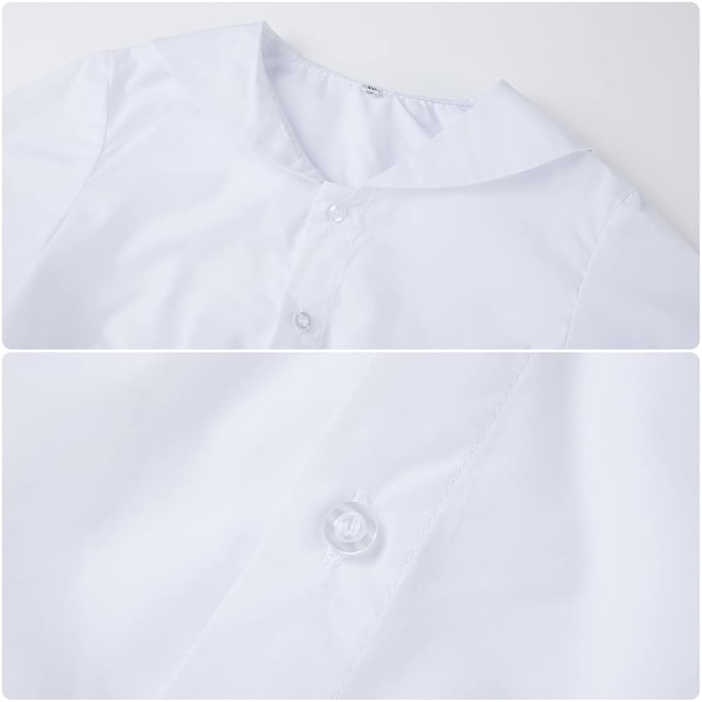 Weixu High School Uniform Cosplay Costume for Women Blue Academy JK Uniform Suspender Dresses Shirt Halloween S - Image 4