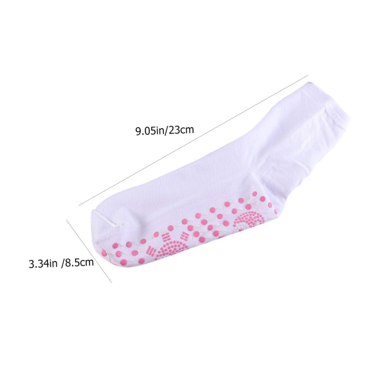 INOOMP 6pares Calcetines Sanitarios Autocalentados Cálidos para Hombre Calcetines de Invierno Transpirables para Mujer para Uso Diario