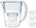 Produktbild Aqua Optima 3 Monate Pack-Oria Wasserfilterkanne mit 3 x 30 Tage Evolve+ Wasserfilterkartuschen, weiß, 256x122x266