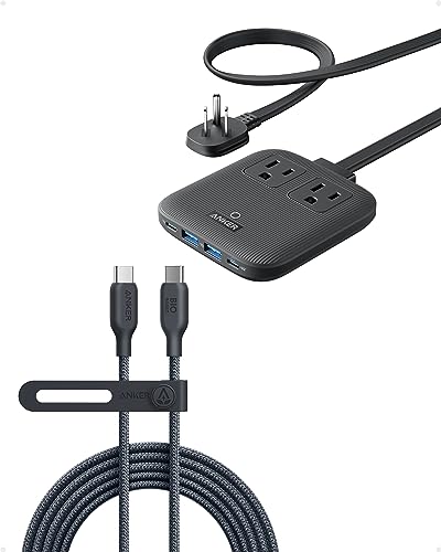 Anker USB C Cable (240W,10ft), Anker Nano Charging Station, 6-in-1