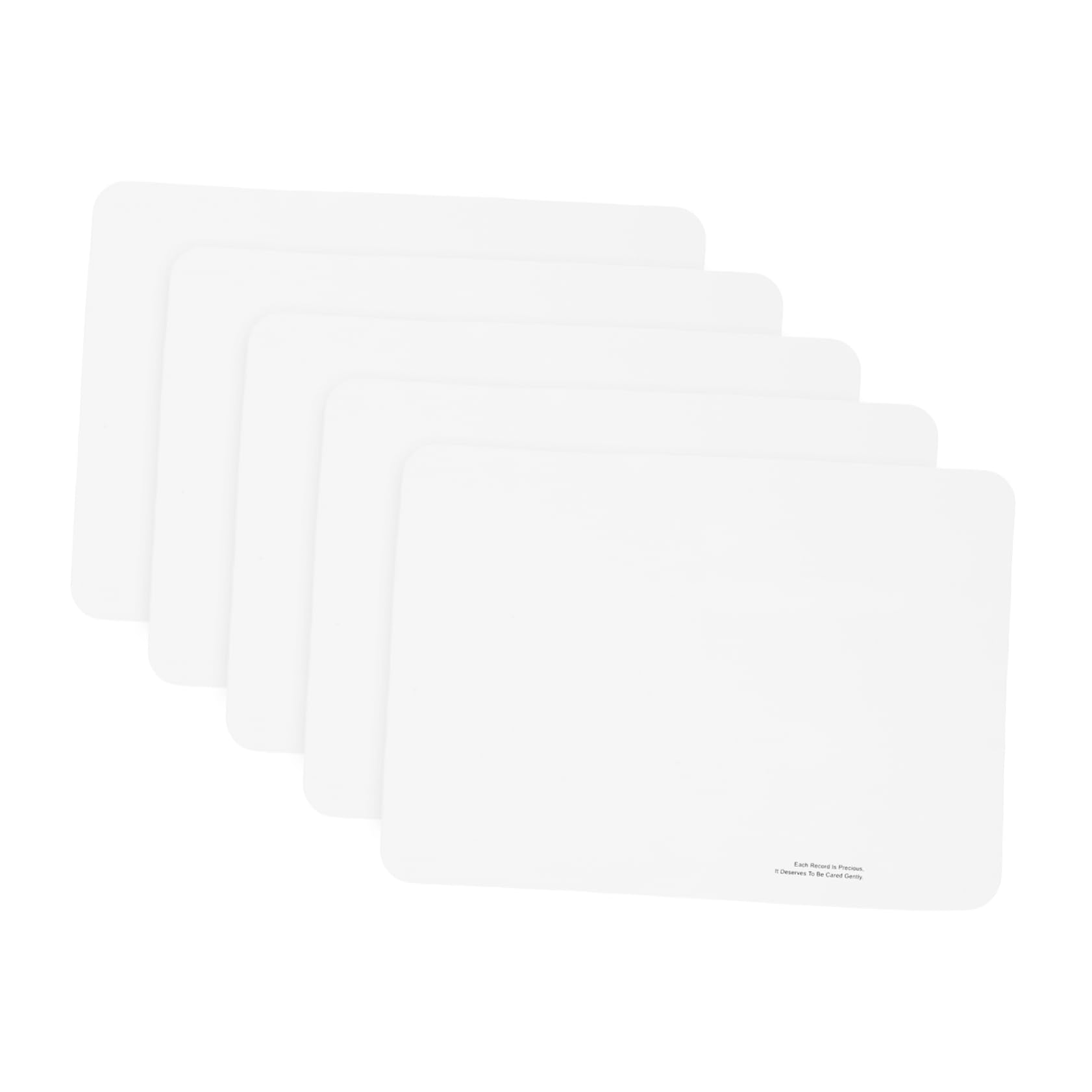 STOBOK 5pcs CD Disc Cleaner Cloth Reusable Microfiber Wash Cloths for Dust and Fingerprint Removal Portable Audio and Cleaning for Vinyl and CD Players