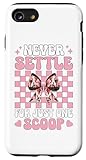 Womens Pink Coquette Bow Ice Cream Cone Gifts