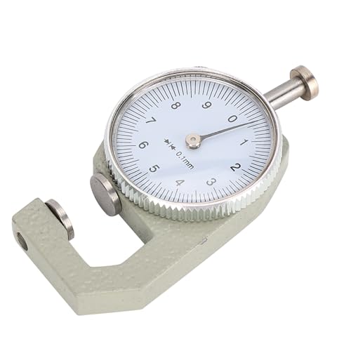Calibrador digital para espesor 0-10mm para joyería y cuero miniatura 2
