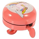 CLISPEED Scooter-Glocke mit knackigem Klang und wetterbeständiger Metallkonstruktion, rundes...