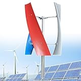 DFEDHF 6000W Wind Turbine Generator, Low Noise, Efficient Low Wind Speed Start, 12V/24V Windmill with Controller, Ideal for Home Renewable Energy Solutions (12v)