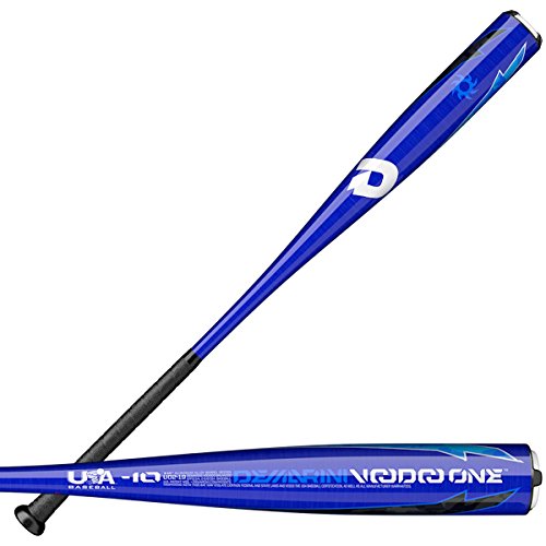 DeMarini 2019 Voodoo One Balanced (-10) 2 5/8" USA Baseball Bat, 32"/22 oz