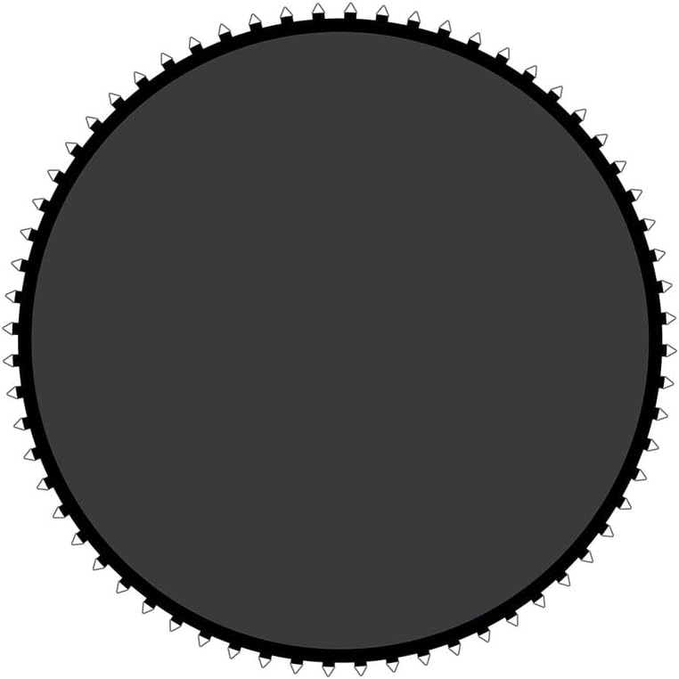 Trampoline Parts CO Universal Round Trampoline Jump Mat Replacement, Fits 8 FT 10 FT 12 FT 14 FT Round Trampoline Frame, 72, 80 V-Rings, Durable, Weather Resistant, Fits Jumpzylla Trampolines