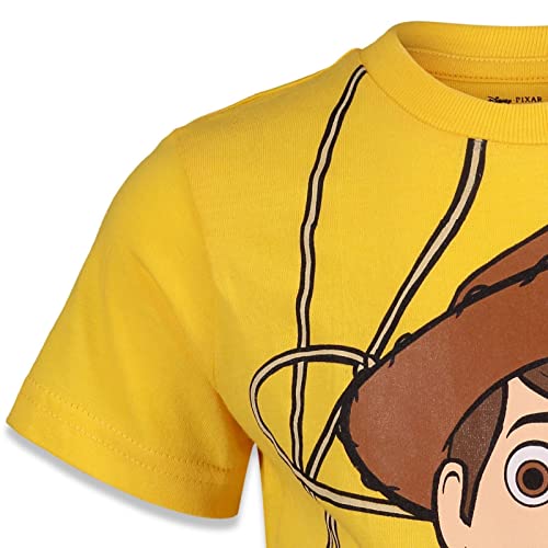 Image of Disney Mickey Mouse Pluto Donald Duck Goofy Baby 4 Pack T-Shirts Infant to Big Kid