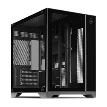 Gabinete Gamer Mancer CV100 | Mid-Tower | Tipo Aquário | Vidro Panorâmico | USB 3.0 | Preto