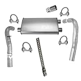 Replacement Parts for Dual Rear Muffler & Tail Pipes V6 V8...
