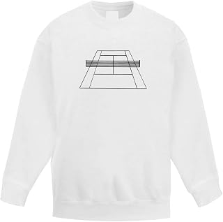 Azeeda 'Tennis Court' Kid's Sweatshirt/Jumper (12-13 Years) (KW00048965)