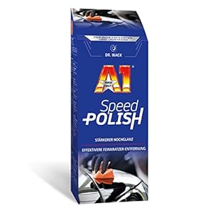 Dr. Wack – A1 Speed Polish – NEUE FORMEL 500 ml I Premium Auto-Politur mit Carnauba-Wachs I Noch besserer Schutz & Glanz…