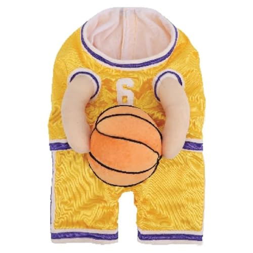 Disfraz de Baloncesto para Perros Pequeños Rojo miniatura 3