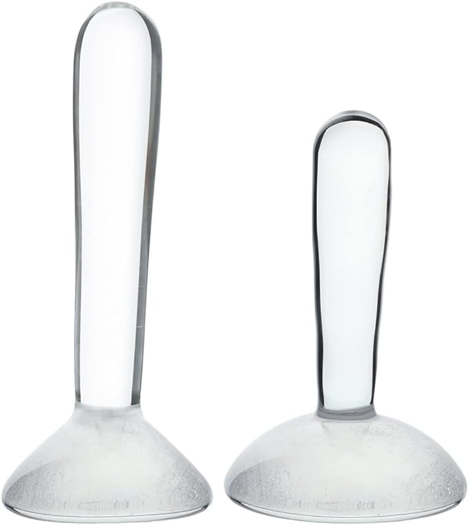 Homaisson Glass Muller for Making Paint, Flat Bottom Mineral Pigment