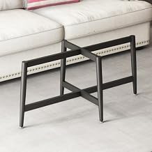 KaKaBB Metal Coffee Table Legs 18 Inch, Heavy Duty Furniture Legs for Office Modern Desks, TV Stands, End Table, DIY Desk Base for Table