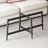 KaKaBB Metal Coffee Table Legs 18 Inch, Heavy Duty Furniture Legs for Office Modern Desks, TV Stands, End Table, DIY Desk Base for Table