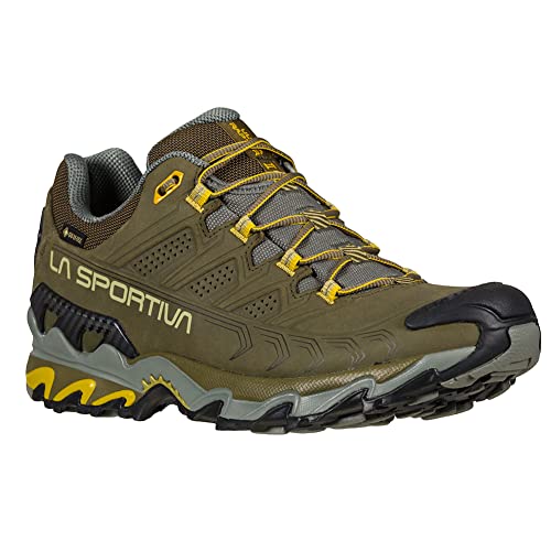 La Sportiva Mens Ultra Raptor Ii Leather Gtx Hiking Shoes, Ivy/Cedar, 10 #TOP1
