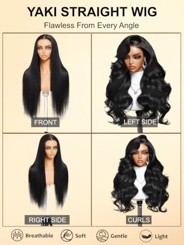 Image of Sunber Bye Bye Knots 7x5 Lace Glueless Wig Human Hair Natural Color 16Inch