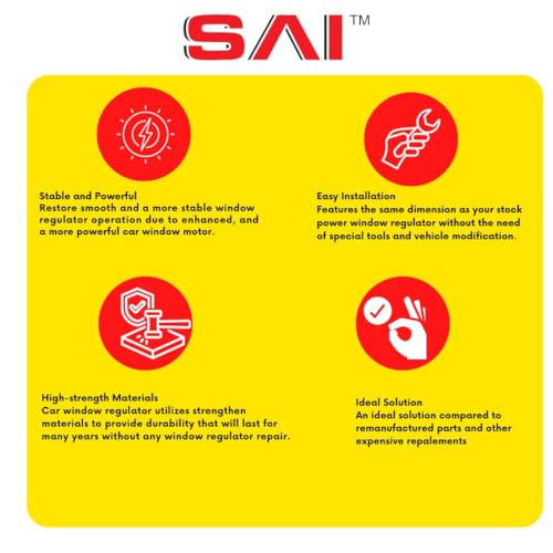 AI SAI (DEVICE) AI SAI Alto Front Window Regulator Left - Image 3