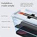 Spigen Tempered Glass Screen Protector [GlasTR EZ FIT - Privacy] Designed for iPhone 13 Mini - 2 Pack